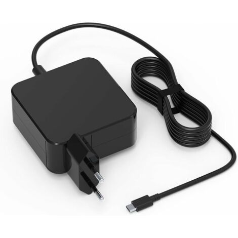65W USB C Chargeur Type C Alimentation Adaptateur pour MacBook Pro/Air. Lenovo Thinkpad.HP Chromebook.ASUS. Acer.Huawei Matebook. Xiaomi Air.Samsung Chromebook Plus. Tablettes Cordon d'alimentation.DO