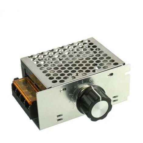4000W Haute Puissance SCR Régulateur de Tension Électronique 220V AC Moteur Régulateur de Vitesse Gradateur Thermostat (1/5)
