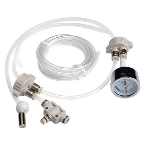 DIY Système CO2 pour Aquarium Plante. accessoires d'aquarium CO2. DIY Générateur de CO2 avec Testeur de Pression et Valve de Contrôle du Flux d'air pour Plantes et Aquarium