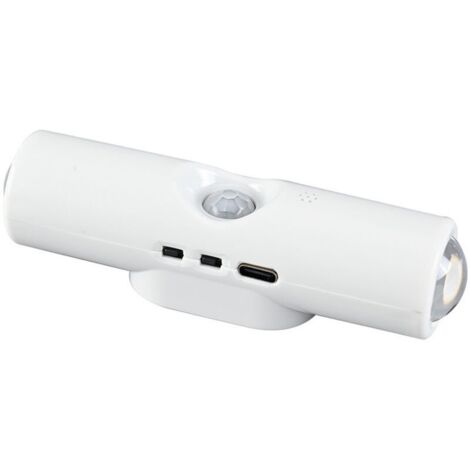 Lampe murale intelligente à détecteur de mouvement avec support magnétique. veilleuse LED rechargeable par USB pour chambre à coucher. couloir. escalier et placard. installation facile RGB (1/5)