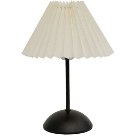 Lampe de table rétro lampe de chevet en forme de parapluie plissé veilleuse adaptée à la chambre (1/3)