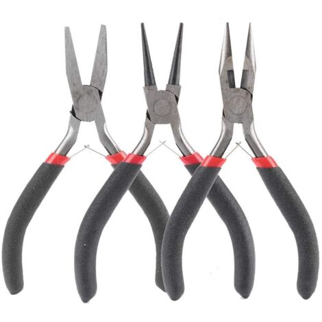 3PCS Pinces multifonctionnelles d'outil de Bricolage, Pinces Professionnelles de Bijoux de Perles(3PCS) Cisea