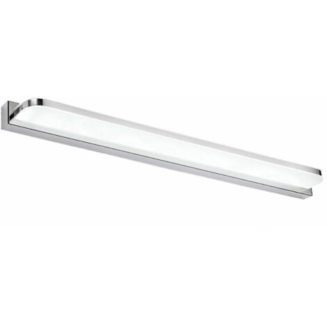 ZVD – Lampe miroir LED 7W 42cm – Applique salle de bain IP44 étanche – Lumière blanche froide 6000K 600LM – Acier inoxydable et acrylique