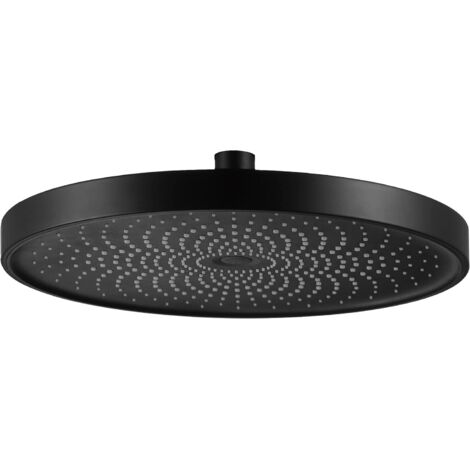 Pommeau de douche de qualité supérieure 220 mm. Douche de massage pour spa (Noir) Cisea (1/5)
