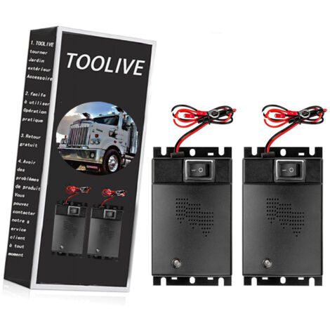 2X Répulsif Contre Les Martres avec Batterie 12V - Répulsif chassant Contre Martre et Souris pour Protection Voiture à Ultrason - Installation Facile et Effet Durable
