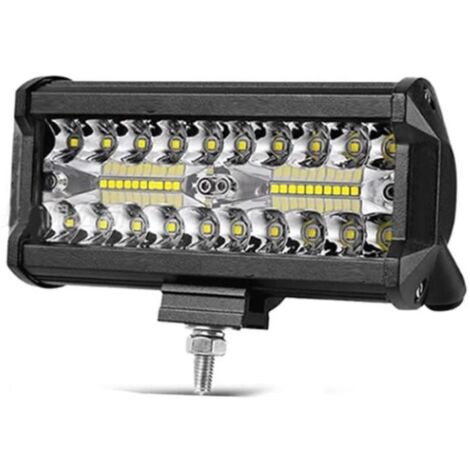 PHARES - FEUX - REPETITEUR LATERAL Phare Led Voiture Phares Longue Portee Led Voiture Spot Light Bar Offroad Brouillard Lumi&e342