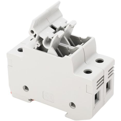 GARRYFIZH Porte-fusible DC à rupture rapide 2P 32A 10x38 photovoltaïque avec fusibles PV 30A 1000VDC