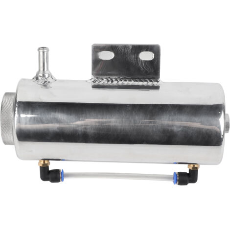 Jeffergarden Refroidissement de réservoir de liquide de refroidissement de débordement d\'alliage d\'aluminium 500ML pour la prise d\'eau de radiateur (1/8)