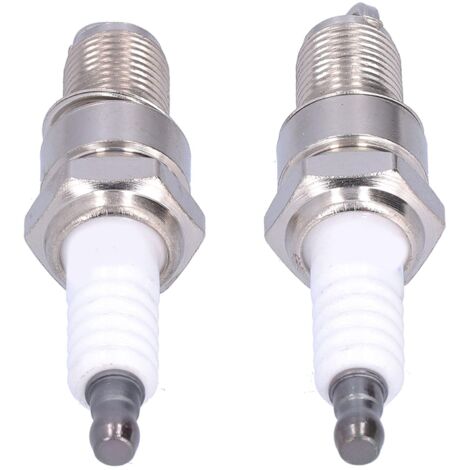 GARRYFIZH Lot de 2 bougies d'allumage F6RTC pour MTD 95110292 75110292 Torch Engine 131039 Tondeuse à gazon (1/5)
