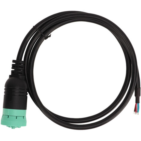 GARRYFIZH Connecteur d'extension femelle 9 broches TYPE 2 J1939 pour câble de diagnostic à fiche ouverte, outil automobile (1/5)
