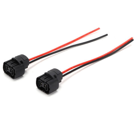 GARRYFIZH Paire de phares antibrouillard à prise femelle H16 5202, pour 5202 5201 2504 H16 9009 PS24W (1/5)