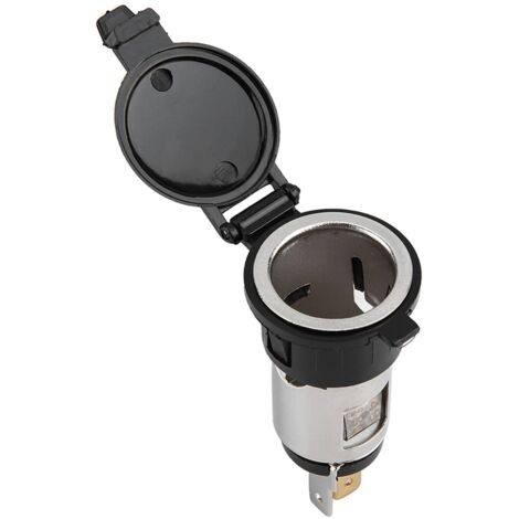 Prise allume-cigare, adaptateur allume-cigare 12-24 V prise allume-cigare femelle pour voiture moto
