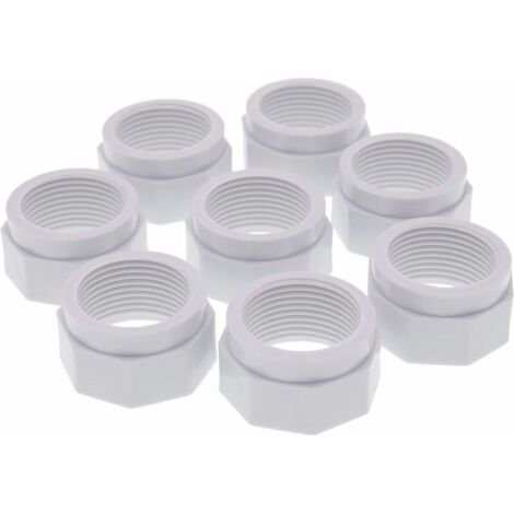 8 Ecrous pour Flexible d'Alimentation adaptable pour Polaris 280 180 380 3900- D15 - Robot Nettoyeur de Piscine