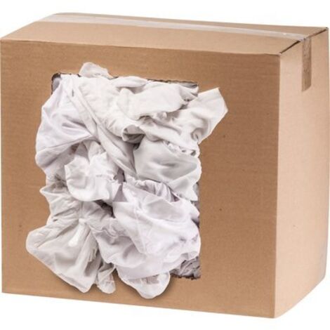 Chiffon blanc de 10 kg (1/2)