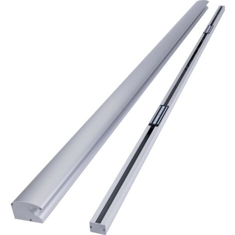 Groom – Bandeau ventouse 2X300kg tri-tension 2500mm automatique argent – Pour espaces confinés – GRS332151