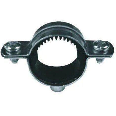 Fischer – Collier de serrage 14 mm en acier zingué blanc – Embase taraudée 7 x 150 – Pour espaces confinés