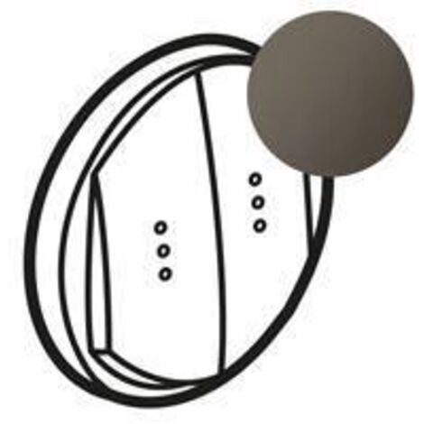 ENJOLIVEUR DOUBLE COMMANDE VOYANT GRAPHITE LEGRAND 067904