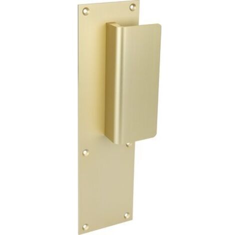 Duval Bilcocq – Poignée de porte coulissante beige ivoire – Bec de cane pour portes de service – Usage intensif – Design ergonomique
