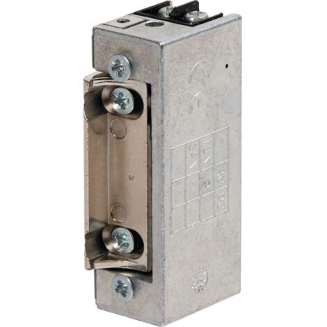 Sewosy – Gâche électrique à émission 12-24V AC/DC – Réversible droite/gauche – Force 4800N – Pour portes standards et interphones