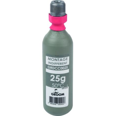 CARTOUCHE CO2 CL55 25 GR GROOM GRDCC0025