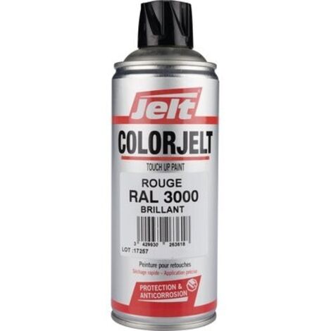 AEROSOL PEINTURE ROUGE FEU JELT 3000GBIRA1