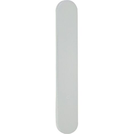 Hoppe Et Cie – Plaque de porte palière borgne en aluminium anodisé argent – Installation simple avec fixations non visibles – Dimensions 234x195mm