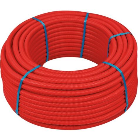 Henco – Tube multicouche 16 mm – Longueur 100 m – Épaisseur 2 mm – Pression maxi 10 bar – Pour chantiers humides