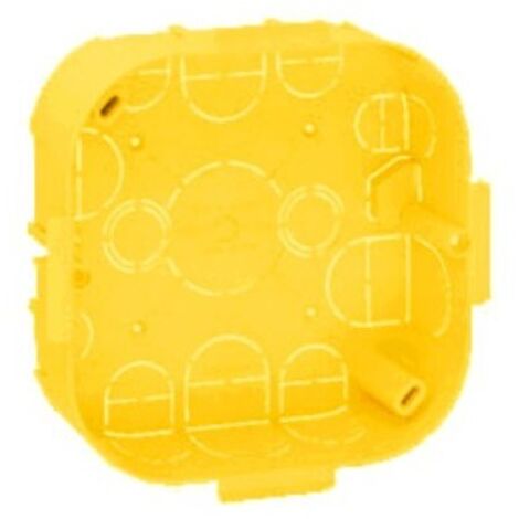 Legrand - Boîte pour dérivation Batibox cloisons sèches 115x115x40mm couvercle 140x140mm (1/3)