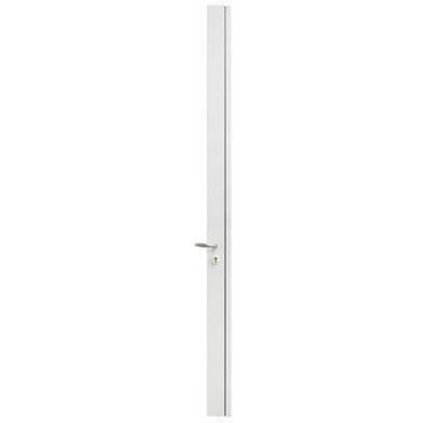 Serrure URE carénée 6 points blanc RAL 9016 (1/3)