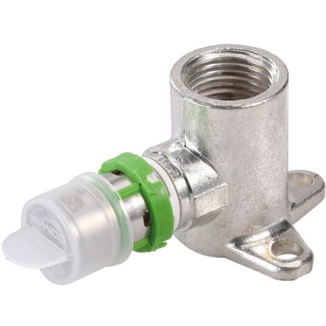 Comap – Raccord multicouche femelle 1/2' à sertir – Laiton – Diamètre 16 mm – Installation facile à visser et sertir – Compatible tube multicouche