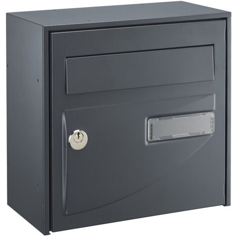 Bo�te aux lettres demi-format Probat - RAL 7016 Gris