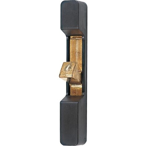 Tirard – Gâche en applique pour serrure GA592 – Dimensions 20 x 145 mm – Matériau ABS noir – Pour installations durables et élégantes (1/2)