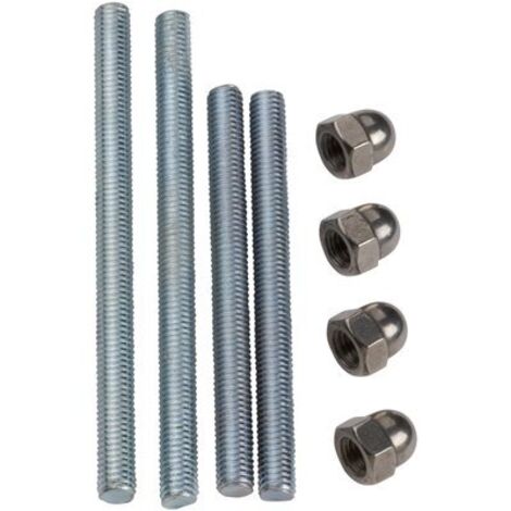Kit de fixation double pour poignée de porte battante DUVAL - épaisseur 80 mm - 22-0620-1840 (1/5)