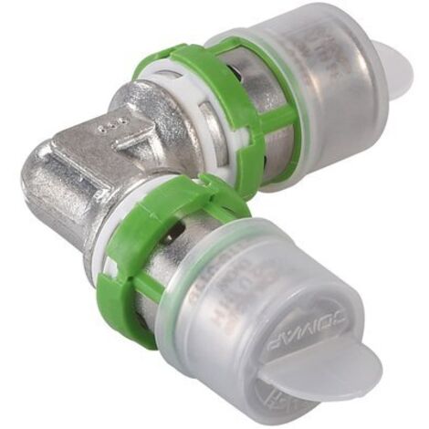 Coude égal laiton multicouche à sertir Comap - Diamètre 16 mm