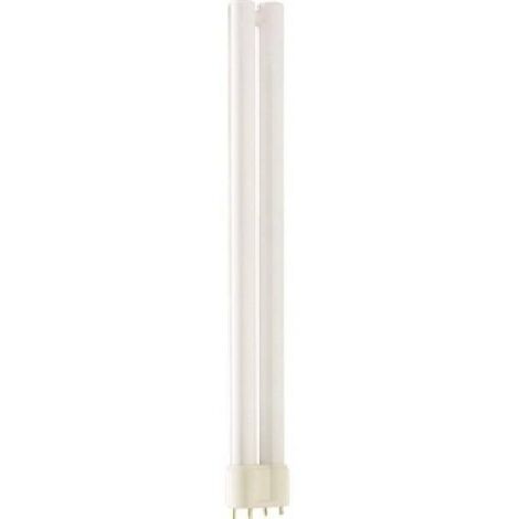 Philips – Ampoule fluocompacte 24W 2G11 – Lumière naturelle 4000K – 1800 Lumen – Dimmable – Classe énergétique B – Protection IP20 - pl2484