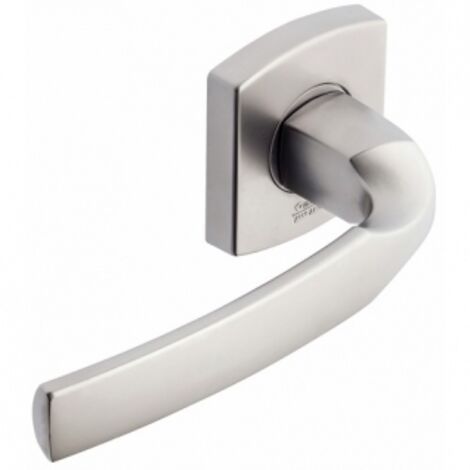 Paire de béquilles sur rosace Artis BEZAULT - Chrome velours - Ressort de rappel - 866138 (1/5)