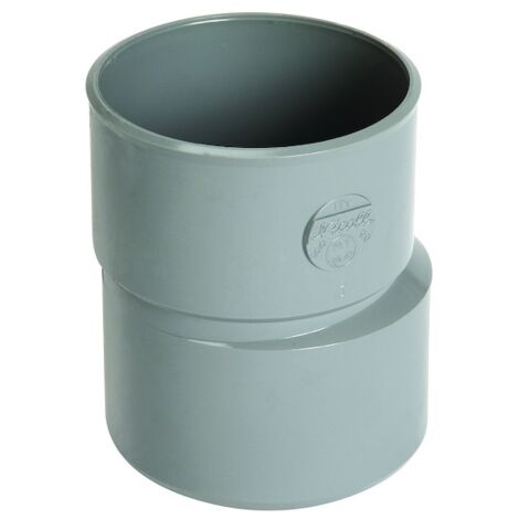 Réduction PVC Vidange excentrée Mâle - Femelle Ø100 - 80