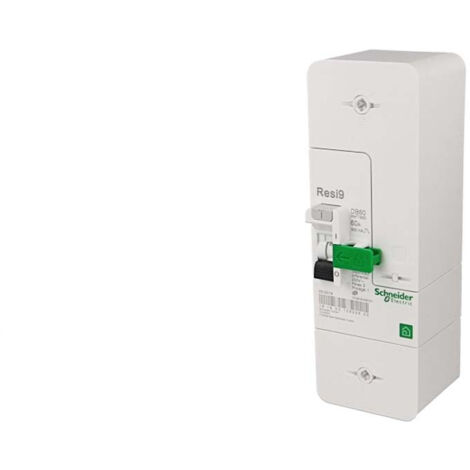 Disjoncteur EDF monophasé instantané 60A Schneider Resi9