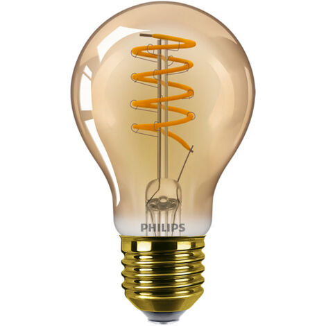 lampe LED A60 filament E27 4 W 250 lm 1800i ambre graduable