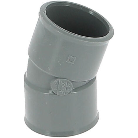 coude pvc 20degre f/f 32 cf22