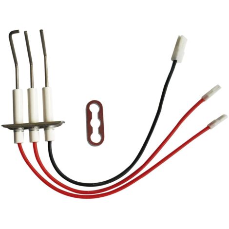 Électrode allumage de chaudière – Ionisation CD20 – Largeur 5mm – Compatible avec modèles FRISQUET