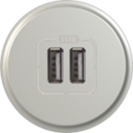 Enjoliveur USB titane (1/2)