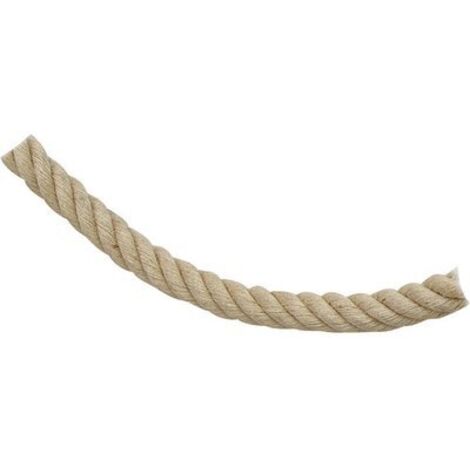 Corde de rampe en chanvre 32 mm – Vendue au mètre – Résistante pour applications extérieures – Esthétique et durable – Chapuis - SEP32