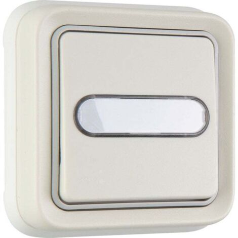 Poussoir Lumineux porte-étiquette Encastré Plexo LEGRAND 069864