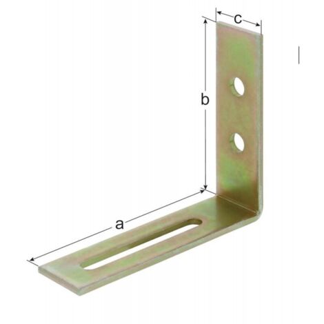 Équerre réglable simple - Alberts (1/3)