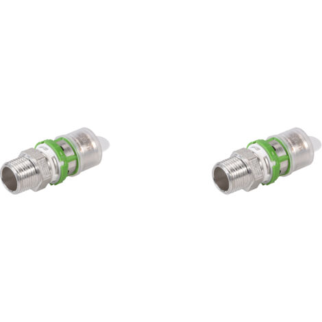 Manchon laiton droit multicouche à visser Comap - Mâle 1/2' - Diamètre 20 mm