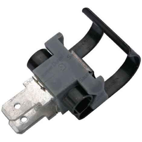 Capteur de température sanitaire – Alimentation 230V – Longueur capillaire 1m – Température max 90°C – Compatible chaudières Saunier Duval - S5704200