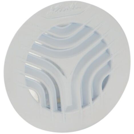 Nicoll – Grille d'aération extérieure pour tube PVC 125mm – Matériau ASA résistant aux UV – Moustiquaire anti-insectes – Fixation par agrafes - 1GETM125 (1/6)
