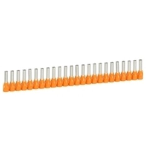 Embout de câblage à collerette en bande STARFIX - 4 mm² - orange - LEGRAND