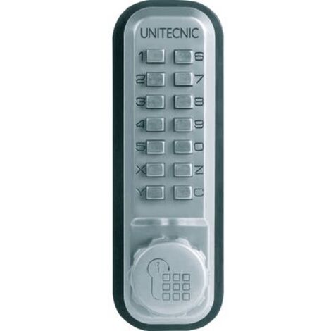 Serrure à code 2230 en aluminium pour armoire